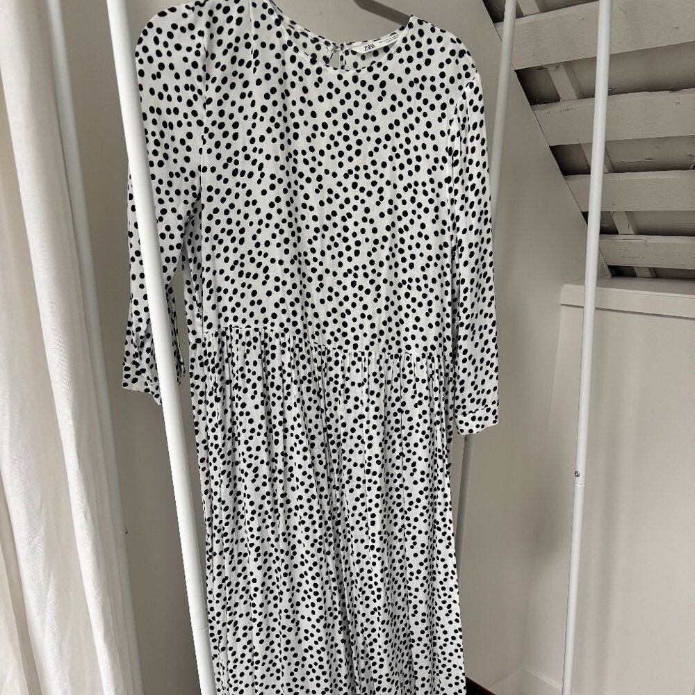 Polka Dot Maxi Dress